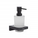 Дозатор для жидкого мыла 200 мл Hansgrohe AddStoris 41745670 (черный матовый)  (41745670)