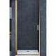 Душевая дверь Vincea Alpha 60 VDP-3AL600CLG пр-ль брашированное золото стекло прозрачное  (VDP-3AL600CLG)