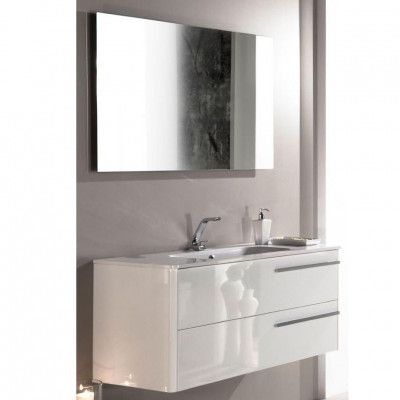 Armadi Art Moderno Luce LCL71 комплект мебели для ванной с зеркалом, белый глянец, 71 см