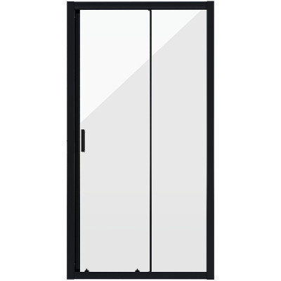 Душевая дверь Niagara Nova 90 NG-82-9AB пр-ль черный стекло прозрачное
