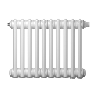 Радиатор трубчатый Zehnder Charleston 2050, 14 сек. 1/2 ниж. подк. RAL9016 (кроншт. в компл)