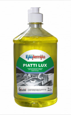 Ekokemika Piatti Lux средство для мытья посуды, 1 л