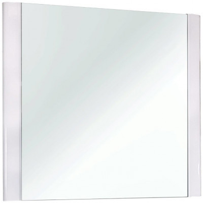 Зеркало в ванную Dreja Eco Uni 105 99.9007 белое прямоугольное