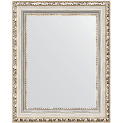 Зеркало настенное Evoform Definite 52х42 BY 3014 в багетной раме Версаль серебро 64 мм