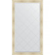 Зеркало напольное Evoform ExclusiveG Floor 204х114 BY 6368 с гравировкой в багетной раме Травленое серебро 99 мм  (BY 6368)