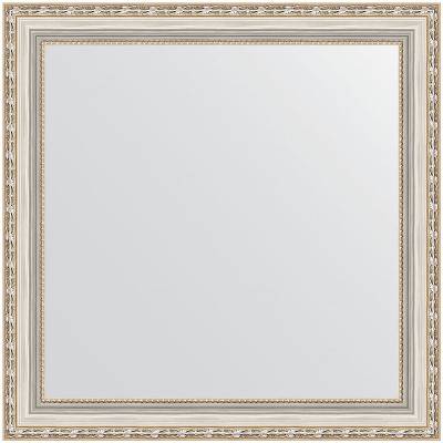 Зеркало настенное Evoform Definite 65х65 BY 3142 в багетной раме Версаль серебро 64 мм