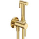 Гигиенический душ со смесителем AQUAme Siena AQM6217GG золото глянцевое  (AQM6217GG)