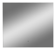 Зеркало подвесное в ванную Misty Нембус подогрев подсветка сенсорное 800x700 прямоугольное белый (НЕМ-02-80/70-14)  (НЕМ-02-80/70-14)
