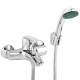VERAGIO ENLAR CHROMO VR.ENL-5301.CR смеситель для ванны с ручным душем и шлангом, хром  (VR.ENL-5301.CR)