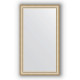 Зеркало настенное Evoform Definite 115х65 BY 1087 в багетной раме Золотые бусы на серебре 60 мм  (BY 1087)