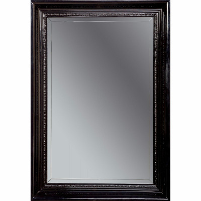 Зеркало настенное в ванную Boheme Armadi Art Terso 70 557 с подсветкой черный глянец