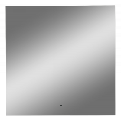 Зеркало подвесное в ванную Misty Нембус подогрев подсветка сенсорное 1000x1000 прямоугольное белый (НЕМ-02-100/100-14)