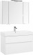 Мебель для ванной Aquanet Бруклин 100 белый напольная/подвесная (00207800)  (00207800)