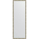 Зеркало настенное Evoform Definite 137х47 BY 0711 в багетной раме Серебряный бамбук 24 мм  (BY 0711)
