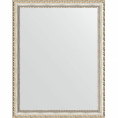Зеркало настенное Evoform Definite 95х75 BY 3270 в багетной раме Версаль серебро 64 мм