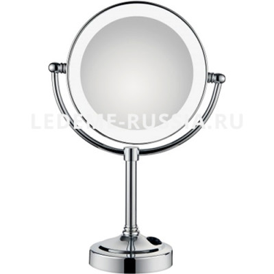 Косметическое зеркало Ledeme L6708D, хром