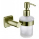 Дозатор для жидкого мыла настенный стекло бронза (цинк) (KH-4710)  (KH-4710)