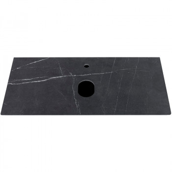 Столешница под раковину La Fenice Granite 100 FNC-03-VS03-100 черный мрамор