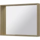 Зеркало подвесное для ванной Allen Brau Reality 100х75 с подсветкой и сенсорным выключателем, латунь браш (1.32020.03)  (1.32020.03)