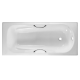 Чугунная ванна BYON 15 170х75 с ручками (ножки в комплекте), белая  (V0000221)