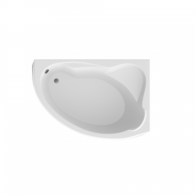 Ванна акриловая 1Marka Catania 160x110 R асимметричная 210 л белая (01кт1610п)