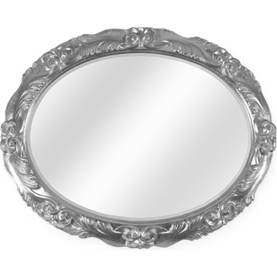 Зеркало для ванной подвесное Migliore CDB 100 ML.COM-70.781.AG серебро округлое