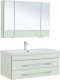 Комплект мебели для ванной Aquanet Верона 100 белый раковина Нота 284116 (00287649)  (00287649)