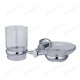 WasserKRAFT Oder K-3026 держатель стакана и мыльницы, стекло/хром WasserKRAFT Oder K-3026 набор для ванной комнаты настенный (прозрачное стекло) (K-3026)