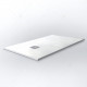 Душевой поддон RGW ST-W Stone Tray прямоугольный 700x1100 белый глубина 12мм (16152711-01)  (16152711-01)