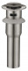 Донный клапан BelBagno для накладных раковин с системой Клик-клак, нержавеющая сталь, сатин BB-PCU-02-IN  (BB-PCU-02-IN)
