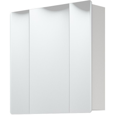 Зеркальный шкафчик в ванную Corozo Монро 70 SD-00000678 белый