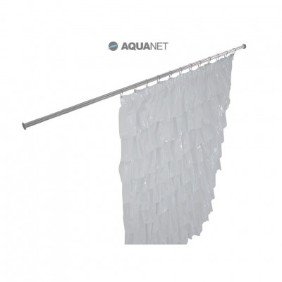 Aquanet 00158951 карниз на ванну прямой 190см, хром