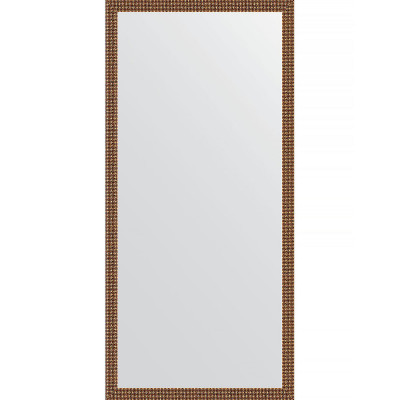 Зеркало настенное Evoform Definite 151х71 BY 3323 в багетной раме Мозаика медь 46 мм