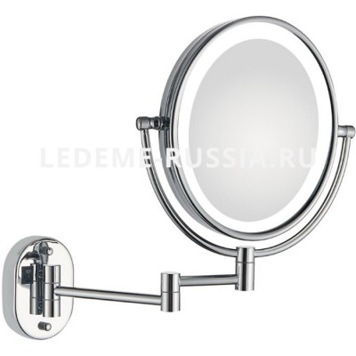 Косметическое зеркало Ledeme L6810D-7, хром