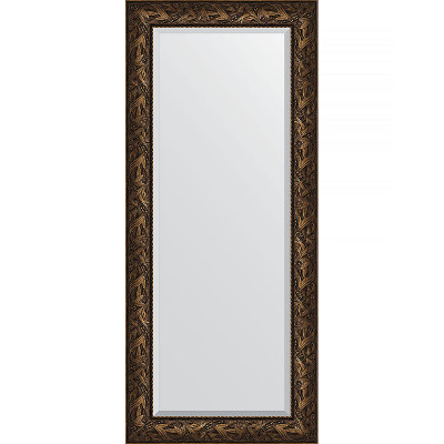 Зеркало настенное Evoform Exclusive 159х69 BY 3573 с фацетом в багетной раме Византия бронза 99 мм