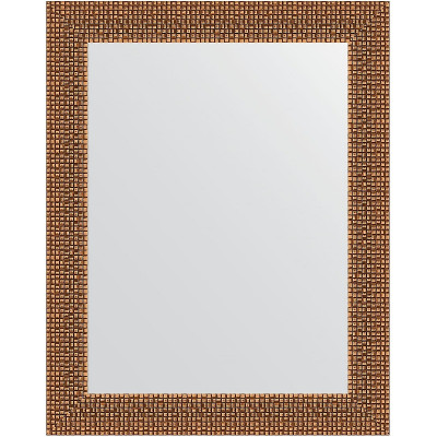 Зеркало настенное Evoform Definite 48х38 BY 3003 в багетной раме Мозаика медь 46 мм