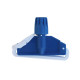 Флаундер для веревочных мопов, пластмассовый, синий  (HFF401)