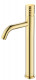 Смеситель для раковины Boheme Stick 122-GG высокий, золото  (122-GG)