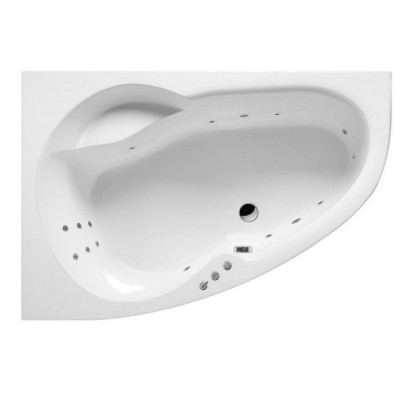 Ванна EXCELLENT Newa 160x95 L "SMART" хром (WAEX.NEL16.SMART)