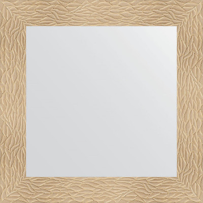 Зеркало настенное Evoform Definite 70х70 BY 3149 в багетной раме Золотые дюны 90 мм