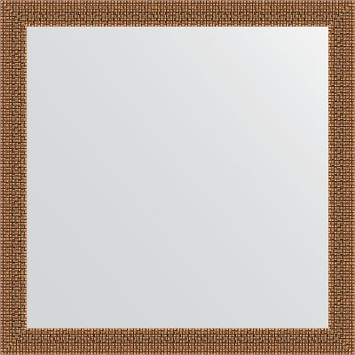 Зеркало настенное Evoform Definite 61х61 BY 3131 в багетной раме Мозаика медь 46 мм