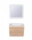 Комплект мебели для ванной Style Line Атлантика 60 Люкс Plus подвесной ясень перламутр  ( СС-00002214+СС-00002217+СС-00002203)
