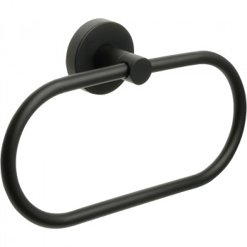 Кольцо для полотенец Fixsen Comfort Black FX-86011 черное матовое