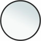 Зеркало в ванную Allen Brau Infinity 80 1.21017.BL с подсветкой черное с сенсорным выключателем округлое  (1.21017.BL)