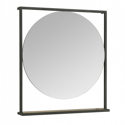 Зеркало Aquaton Лофт Фабрик 80 (1A242602LTDY0), коричневый, настенное