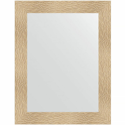 Зеркало настенное Evoform Definite 90х70 BY 3181 в багетной раме Золотые дюны 90 мм