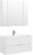 Комплект мебели для ванной Aquanet Алвита 100 белый (00237360)  (00237360)