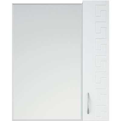 Зеркало со шкафом в ванную Corozo Олимп 50 SD-00000695 белое