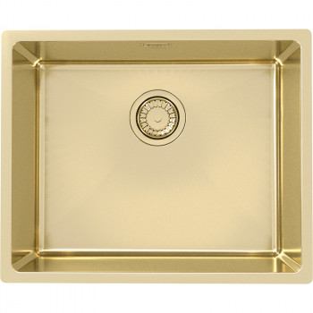 Мойка для кухни Alveus Kombino 50 Monarch Gold SAT-90 540x440x195 F/S 1120902 золото нерж сталь прямоугольная
