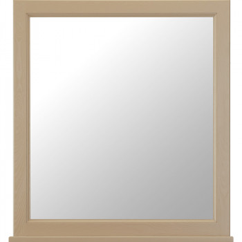 Зеркало в ванную ASB-Woodline Толедо 85 11197 капучино прямоугольное